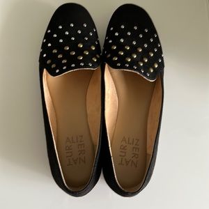 Black shoes size 7.5 suede